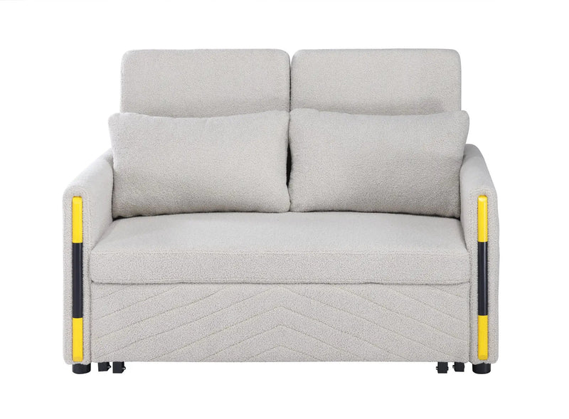 Percy - Teddy Sleeper Loveseat With Dual-Pull Sleeper Design by Unique Piece Furniture