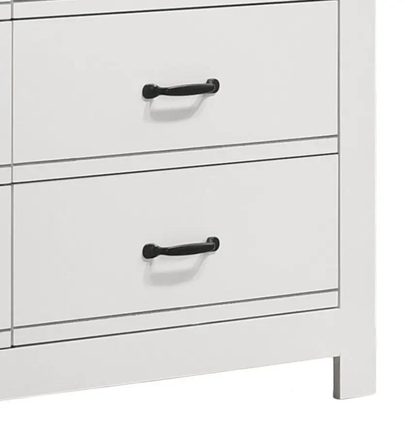 Cassini - 6 Drawer Dresser - White by Unique Piece Furniture