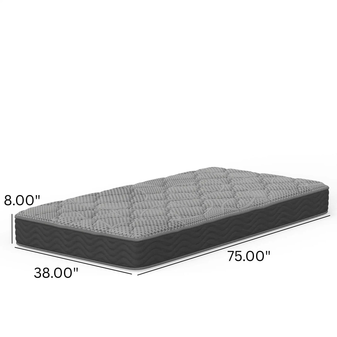 CS Hybrid - 8" Pocket Coil Mattress by HouseOfZazla