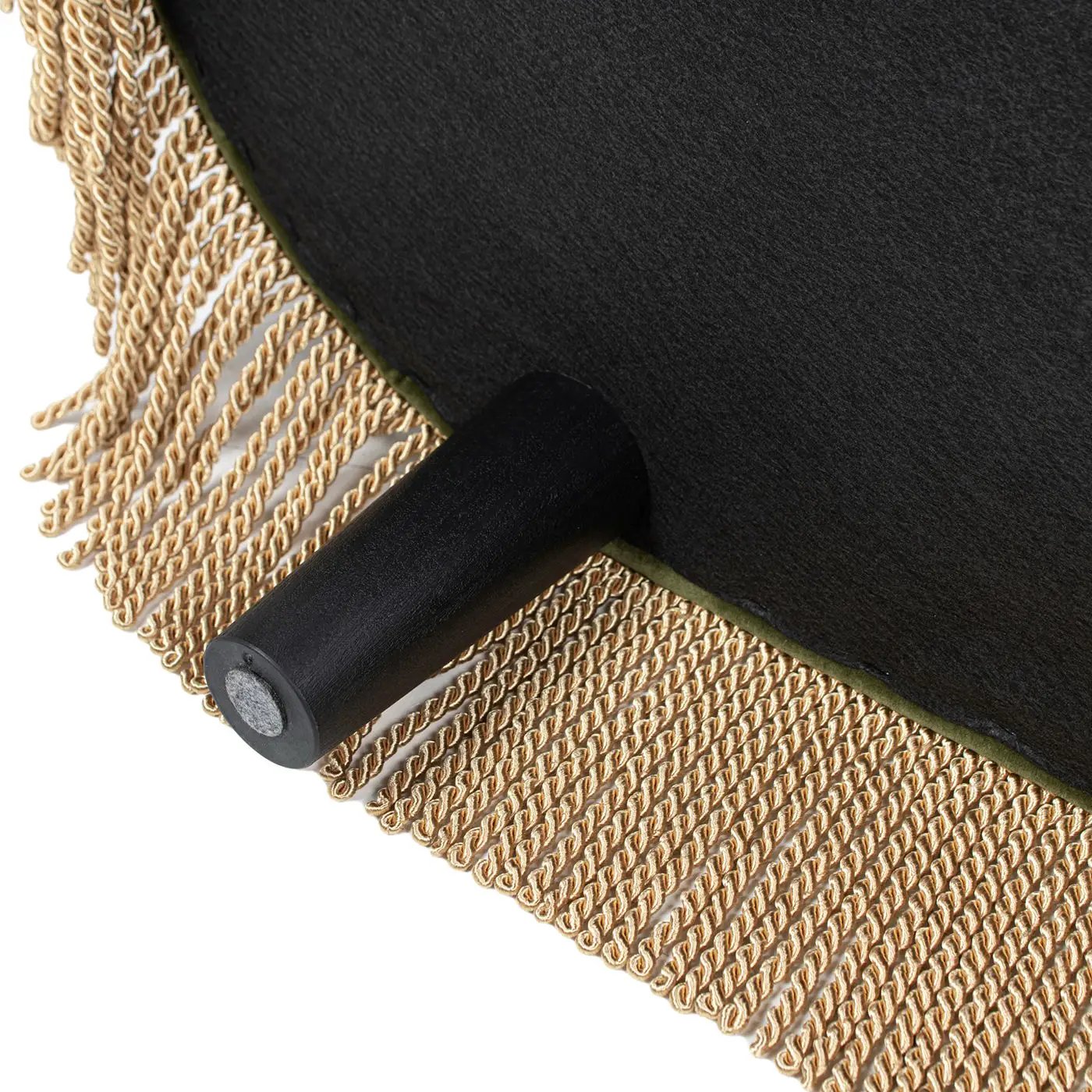 Melinda - Oval Tufted Bullion Fringe Storage Bench by Unique Piece Furniture