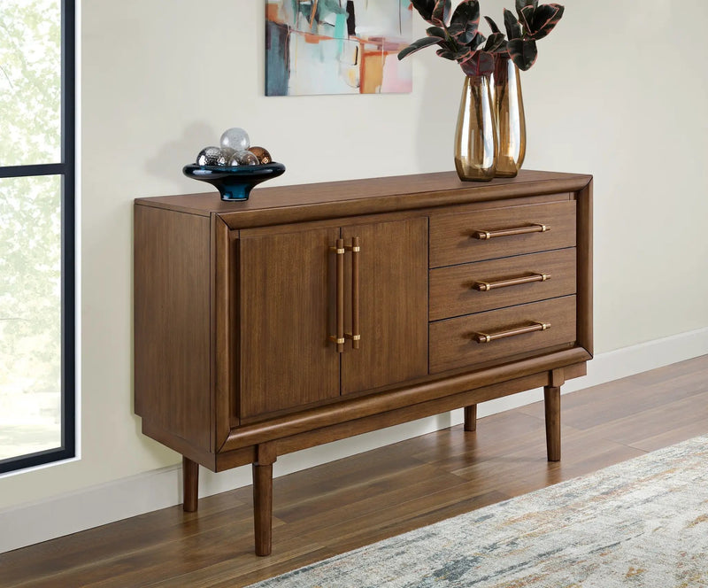 Lyncott - Dining Room Server - Brown by Unique Piece Furniture