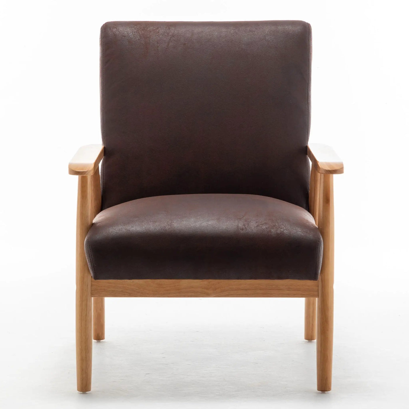 Wide Classic Mid-Century Modern Arm Chair by Unique Piece Furniture