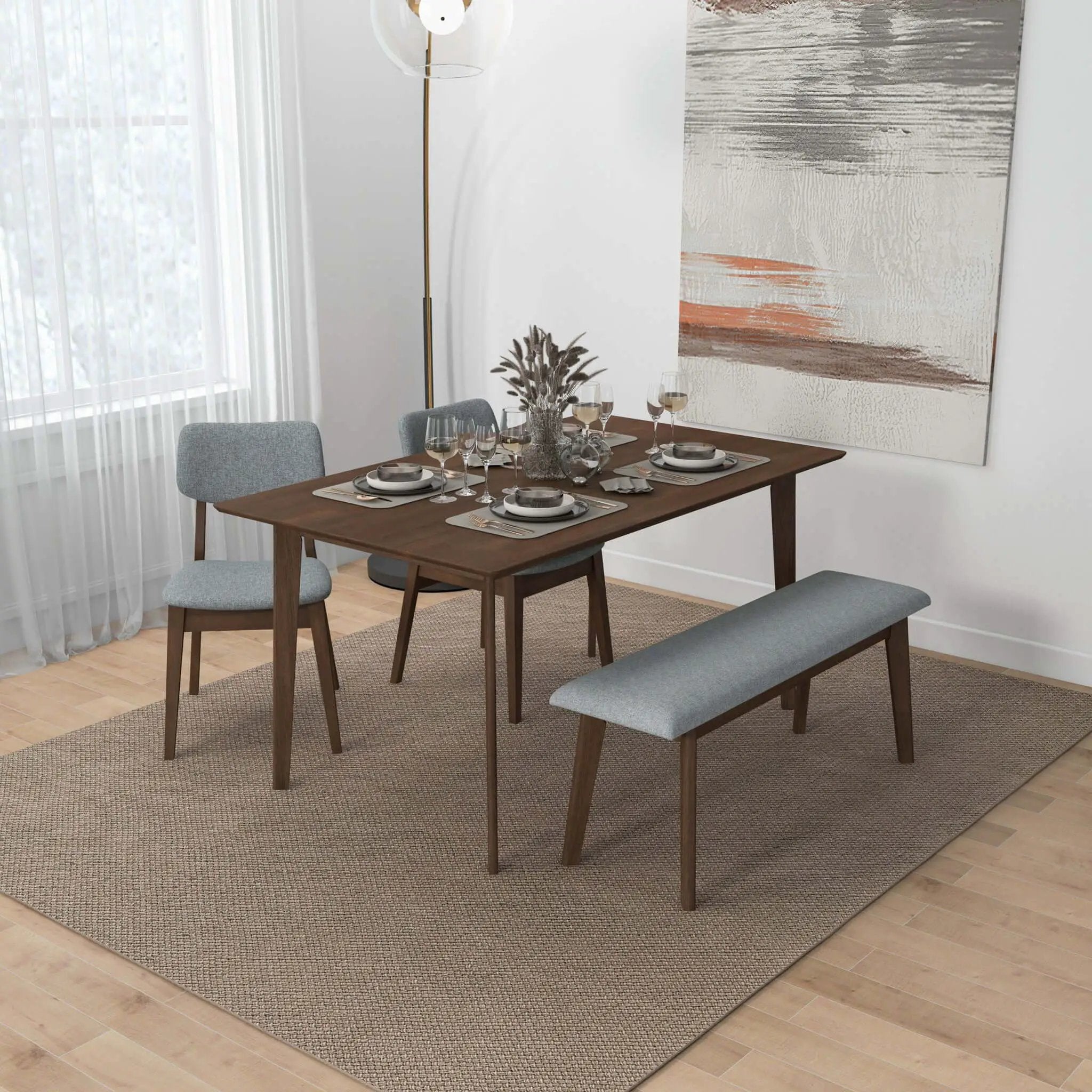 Carlos - Upholstered Bench by HouseOfZazla