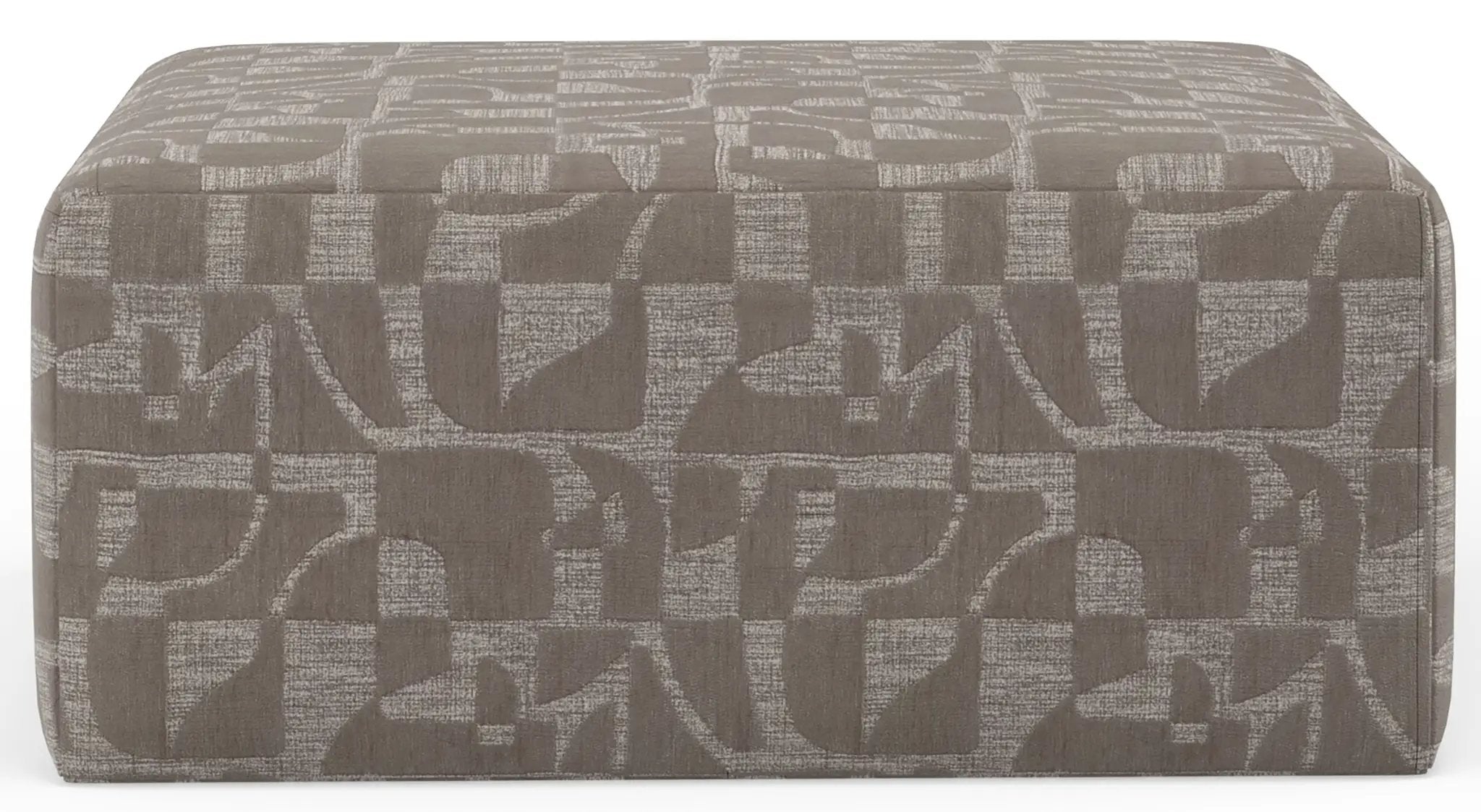 Zeke - Cocktail Ottoman - Cloud by Unique Piece Furniture