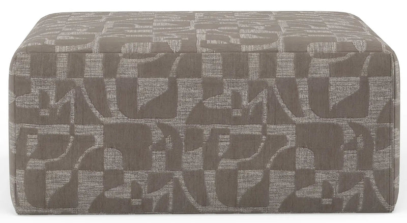 Zeke - Cocktail Ottoman - Cloud by Unique Piece Furniture