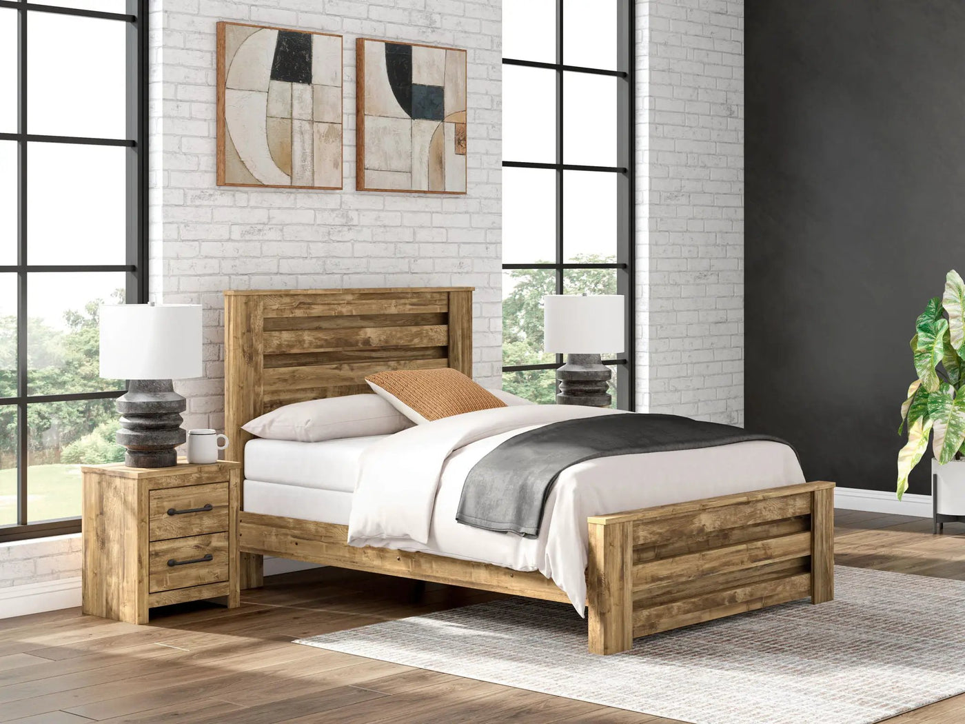 Maystonna - Panel Bed by Unique Piece Furniture