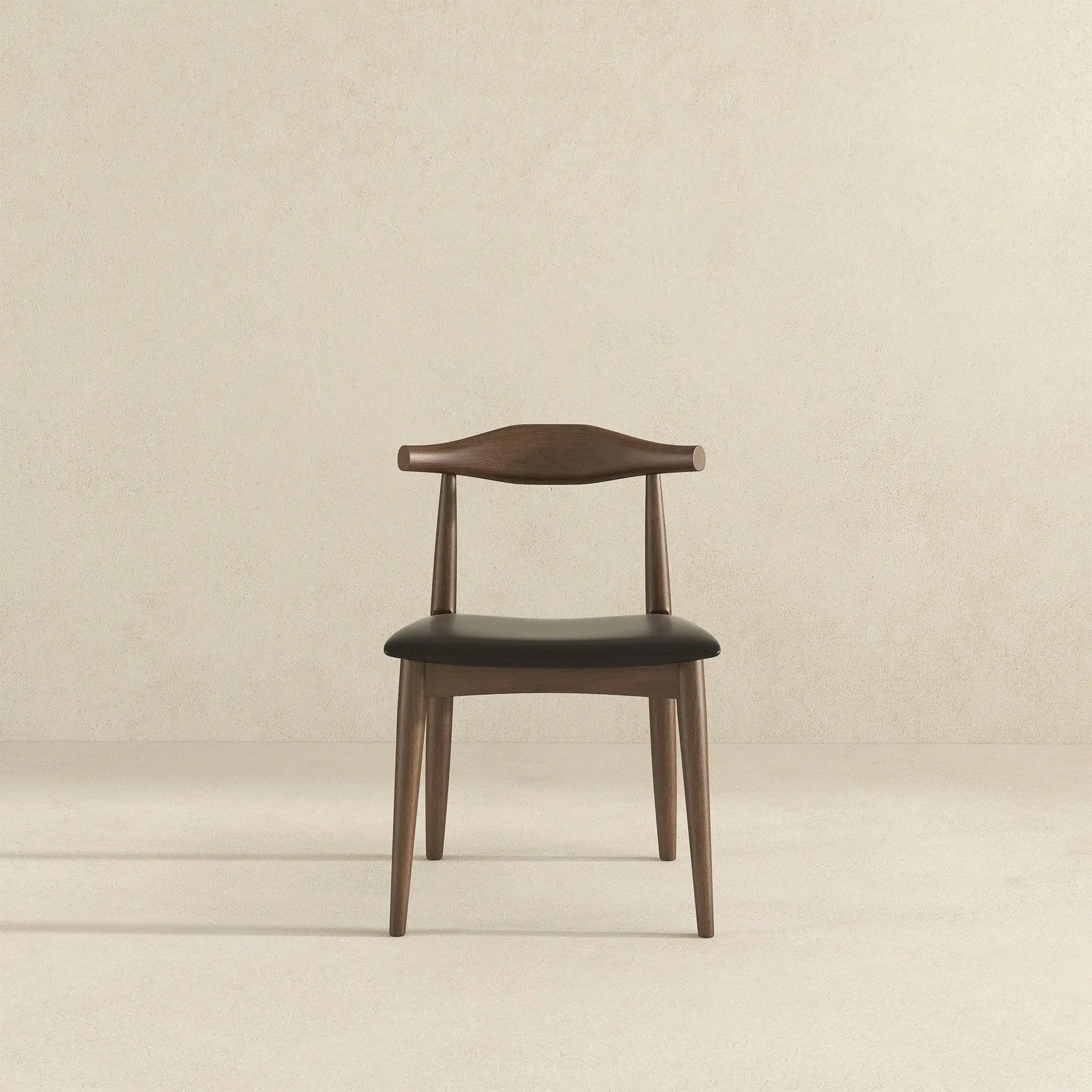 Destiny - Dining Chairs (Set of 2) - Black / Dark Brown by Unique Piece Furniture