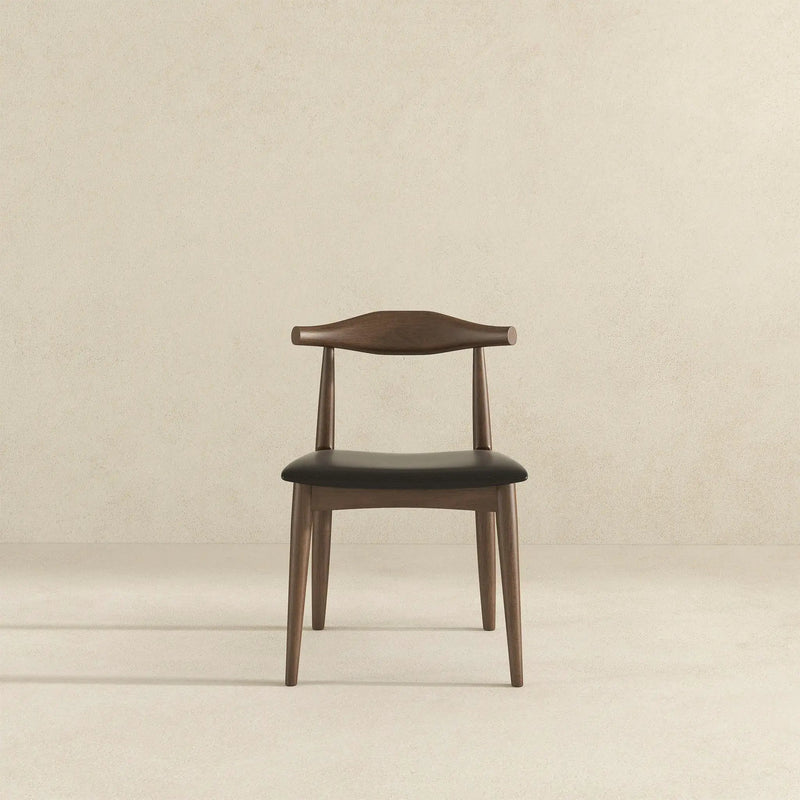 Destiny - Dining Chairs (Set of 2) - Black / Dark Brown by Unique Piece Furniture