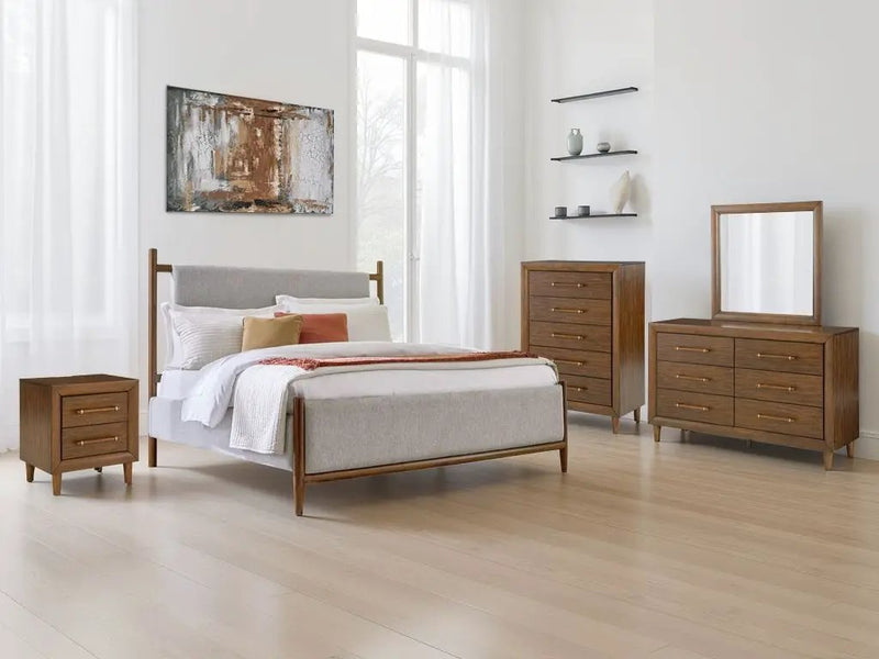 Lyncott - Upholstered Bed by Unique Piece Furniture