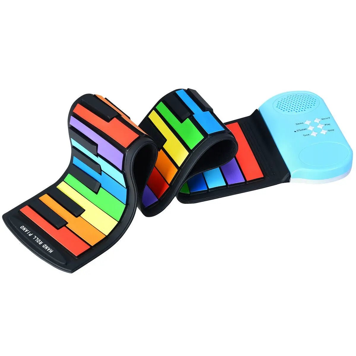 49-Key Roll-up Piano with Support Earphones by DirectDeals