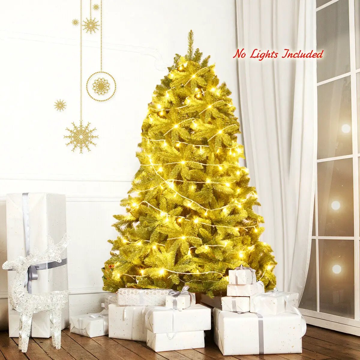 6 Feet Unlit Artificial Christmas Tree with 1250 Branch Tips by DirectDeals