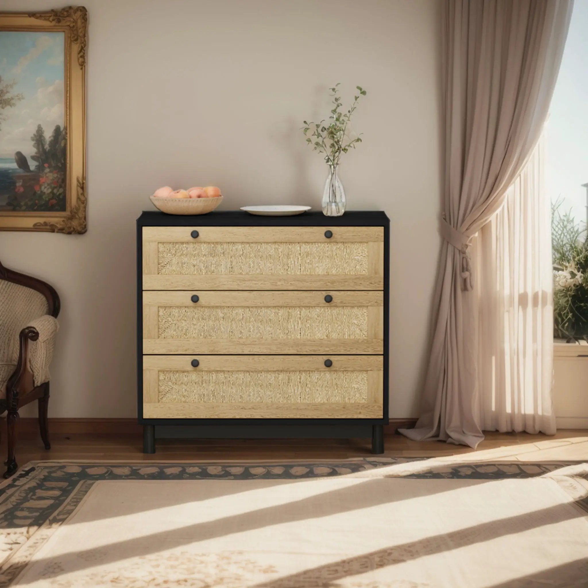3 Drawer Storage Cabinet For Living Room by HouseOfZazla