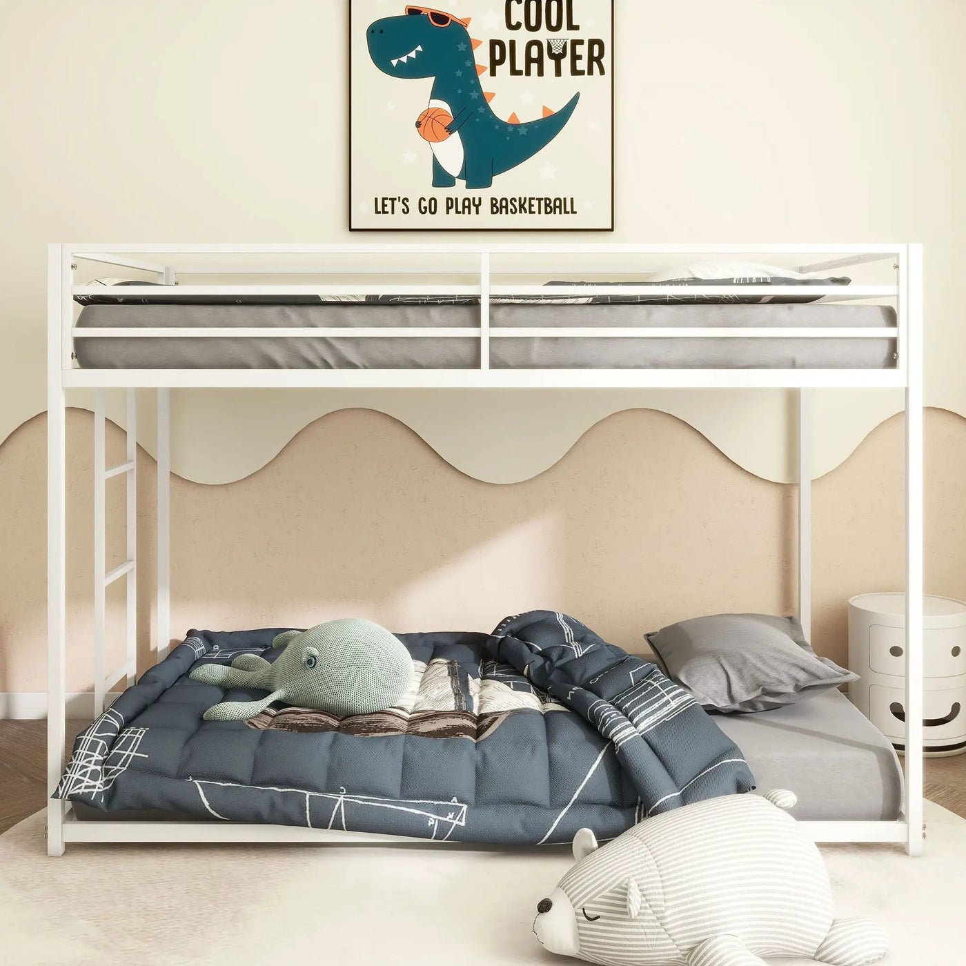 Adam - Metal Bunk Bed by HouseOfZazla