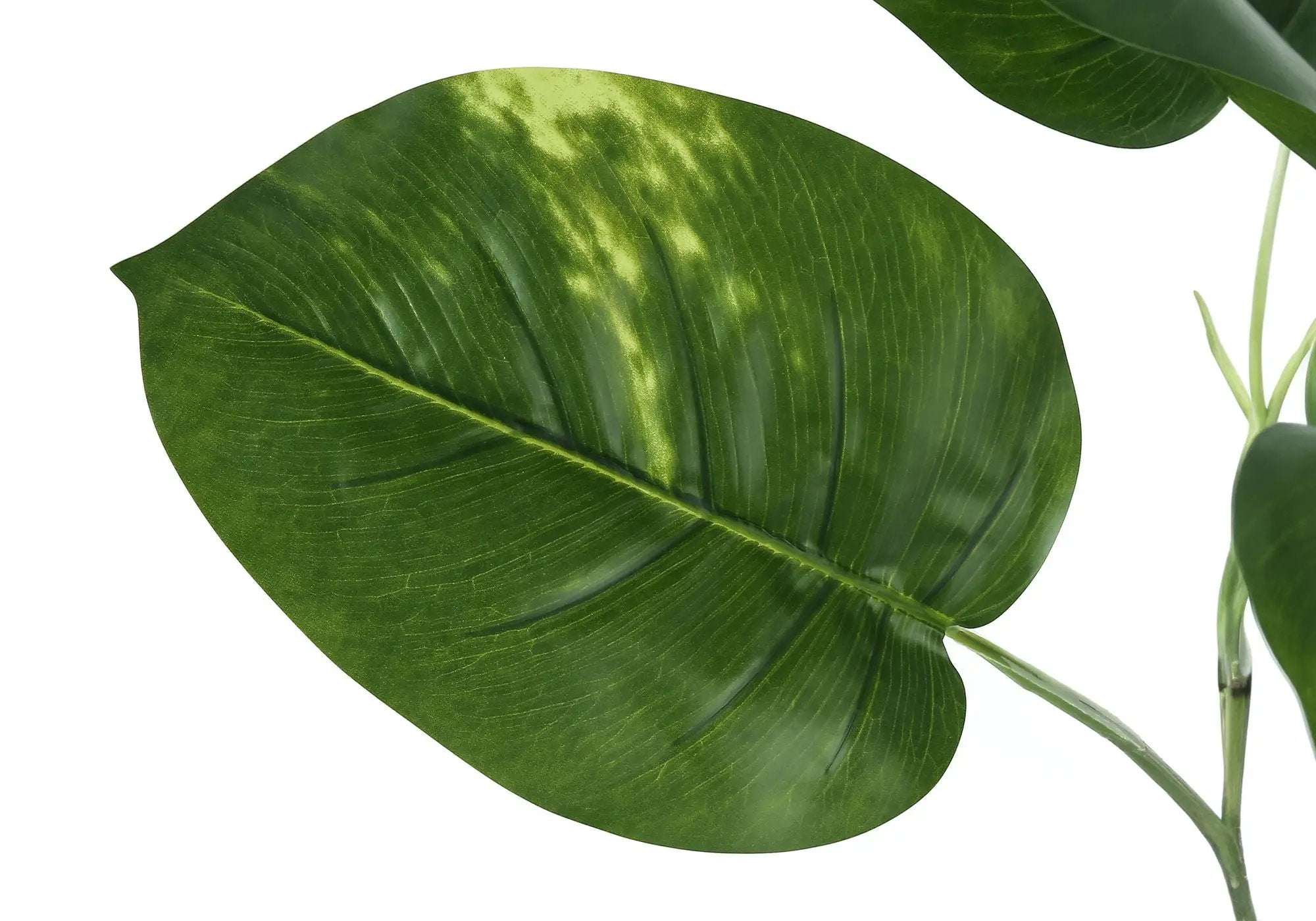 54" Tall, Artificial Plant, Dieffenbachia Tree, Indoor, Faux, Fake, Floor, Greenery, Potted, Real Touch, Decorative - Green / Black by Unique Piece Furniture