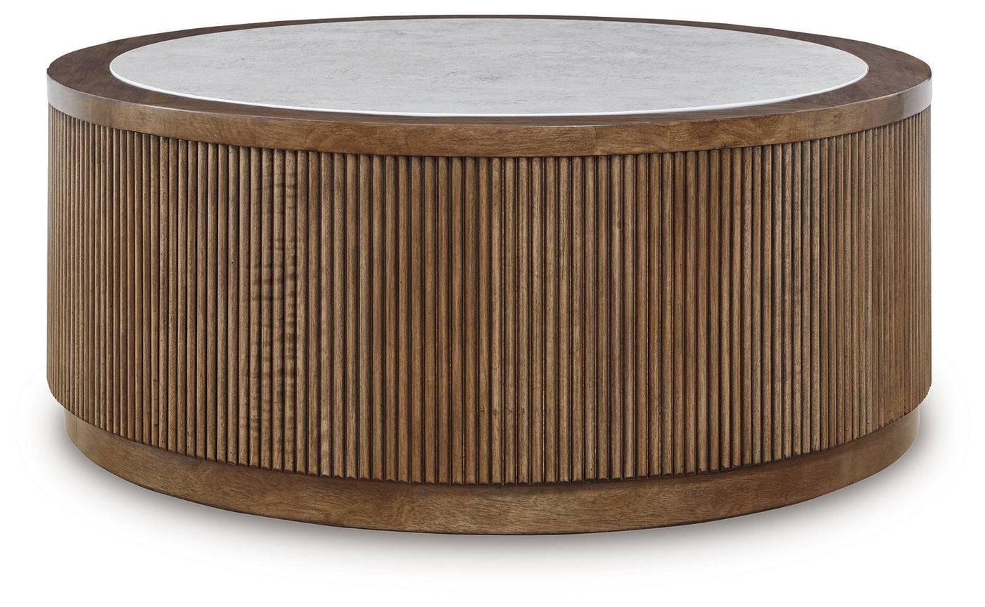 Hadonna - Round Table by Unique Piece Furniture