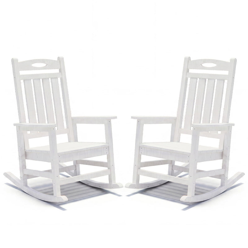 Outdoor Rocking Chair Set of 2 by HouseOfZazla