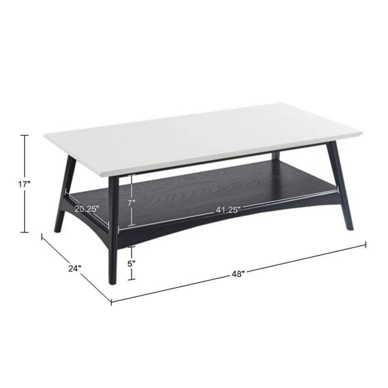 Modern Table With Extra Storage by Unique Piece Furniture