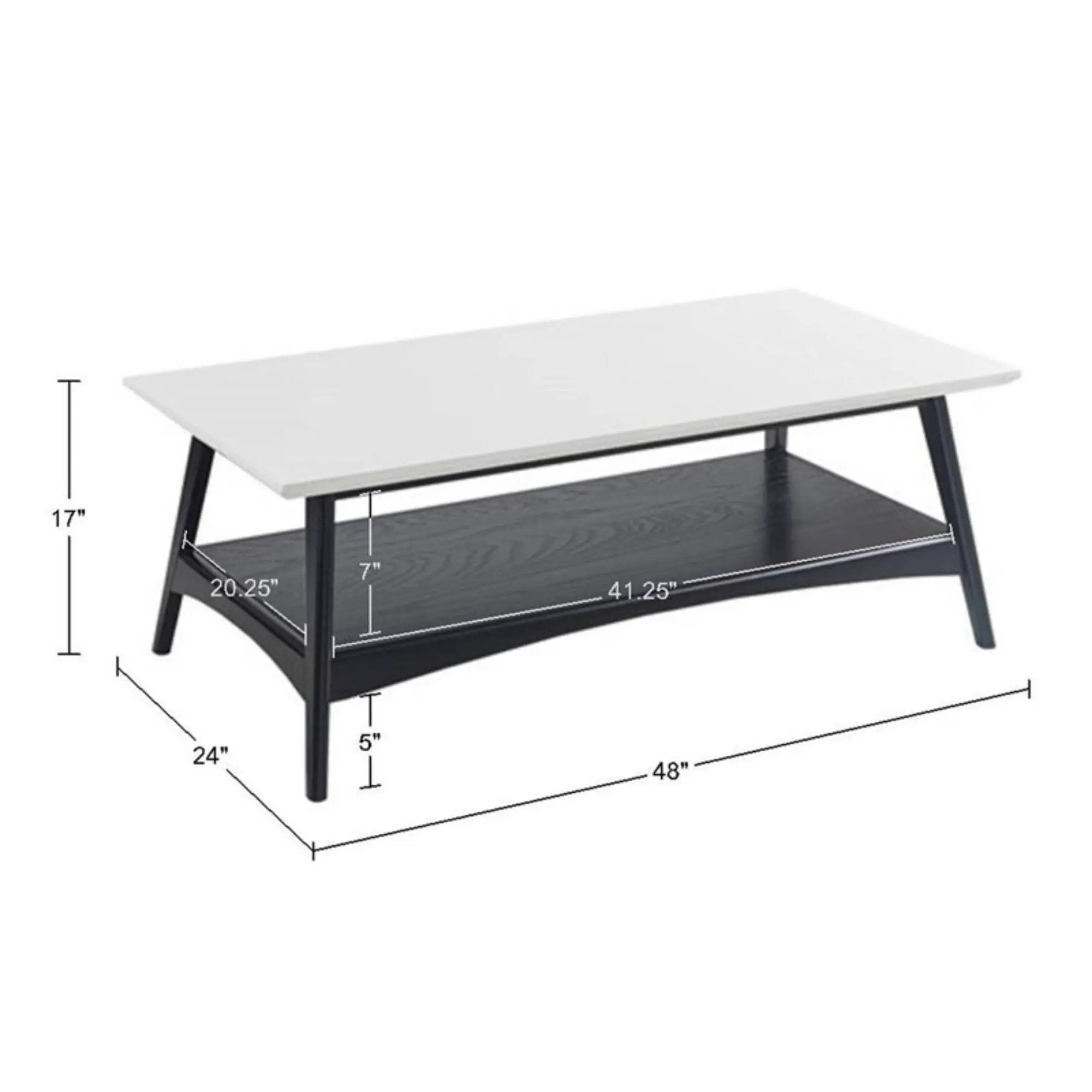 Modern Table With Extra Storage by Unique Piece Furniture
