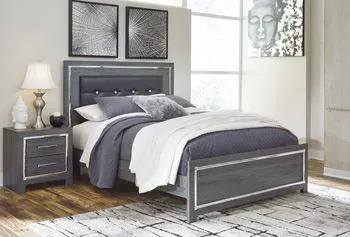 Lodanna - Panel Bed With Roll Slats by Unique Piece Furniture