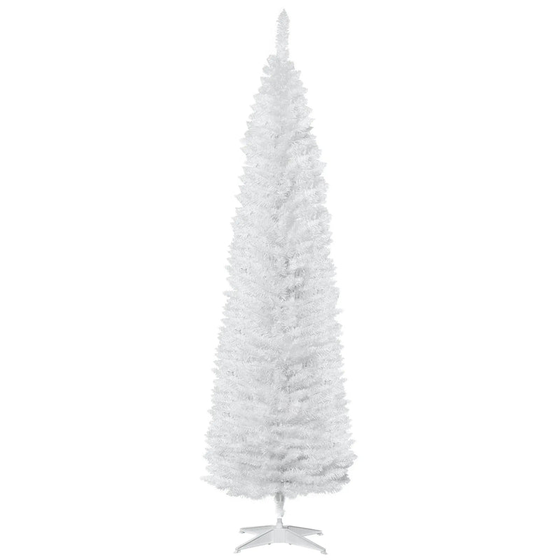 HOMCOM 7' Artificial Pencil Christmas Tree by HouseOfZazla