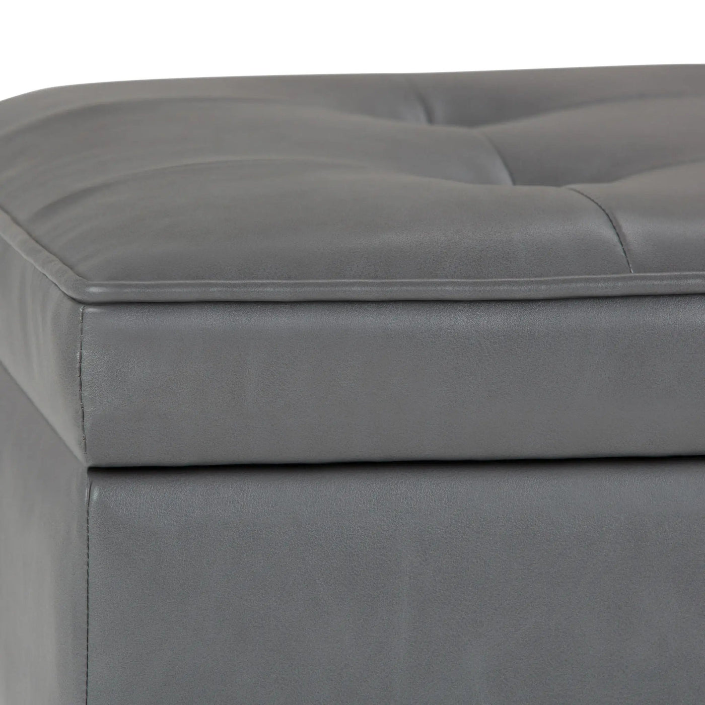 Cosmopolitan - Storage Ottoman Bench With Open Bottom by Unique Piece Furniture