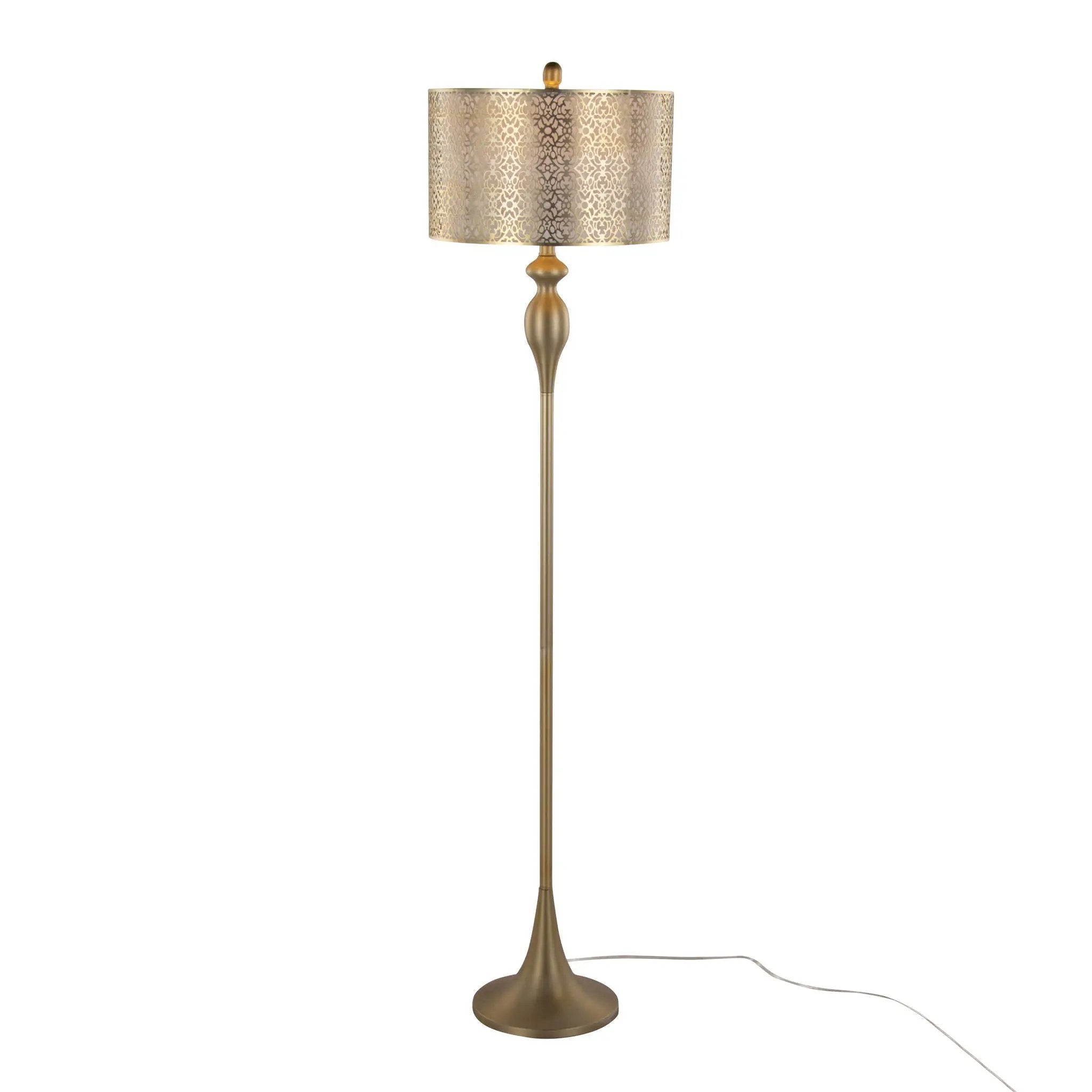 Ashland - Contemporary Floor Lamp Laser Cut by HouseOfZazla