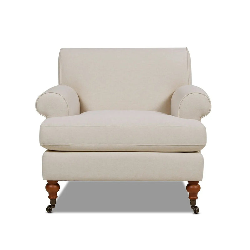 Alana Lawson - Accent Arm Chair With Casters by HouseOfZazla