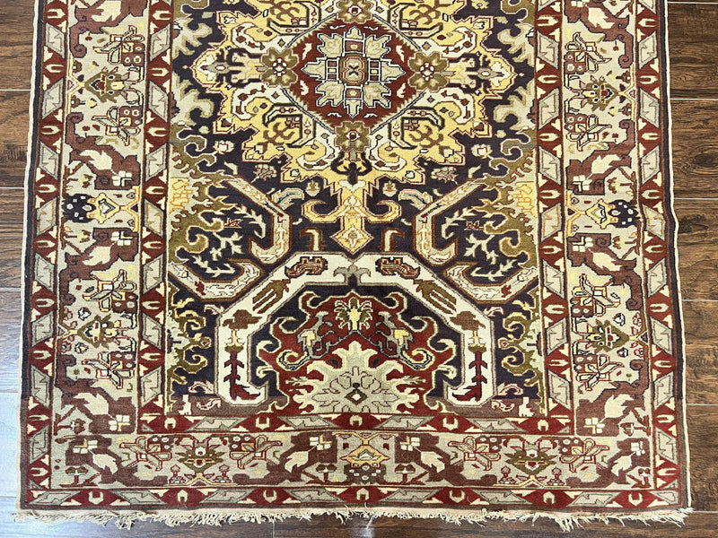 Antique Caucasian Rug, Kuba Seychour Rug, Handmade Wool Oriental Carpet, Azerbaijan Rug by Jewel Rugs