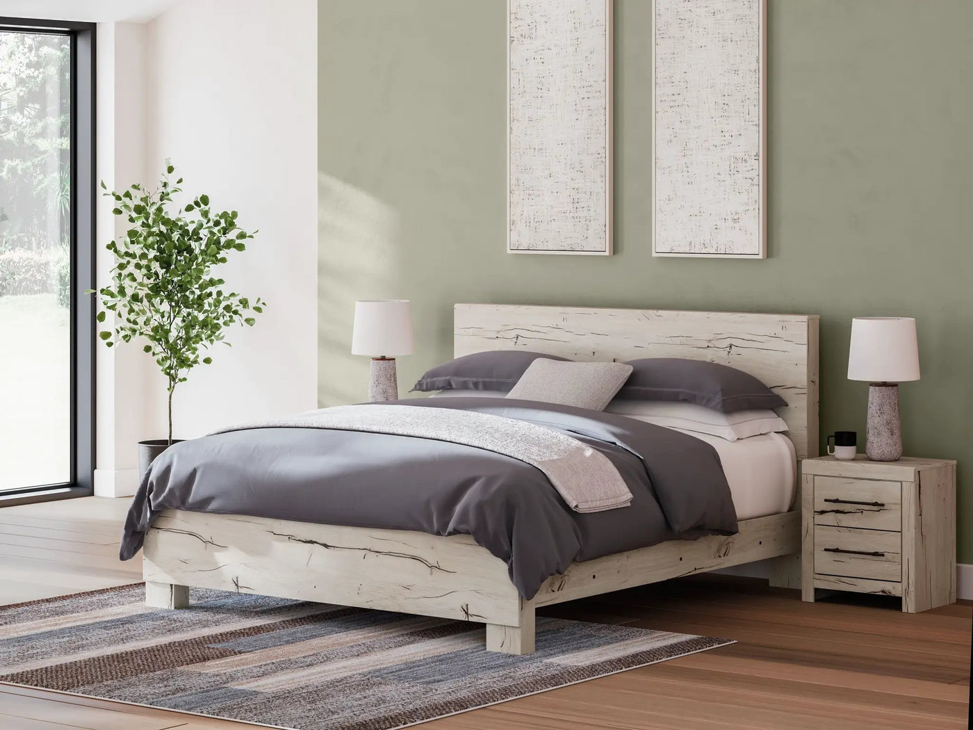 Lawroy - Panel Bed by Unique Piece Furniture