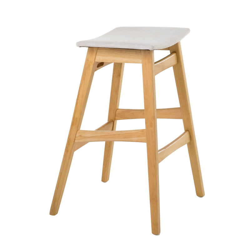 Modern Bar Stool Set With Upholstered Seating by HouseOfZazla