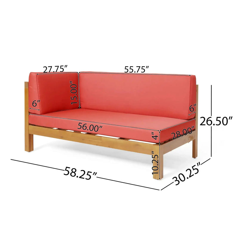 Brava X Back Corner Bench by HouseOfZazla