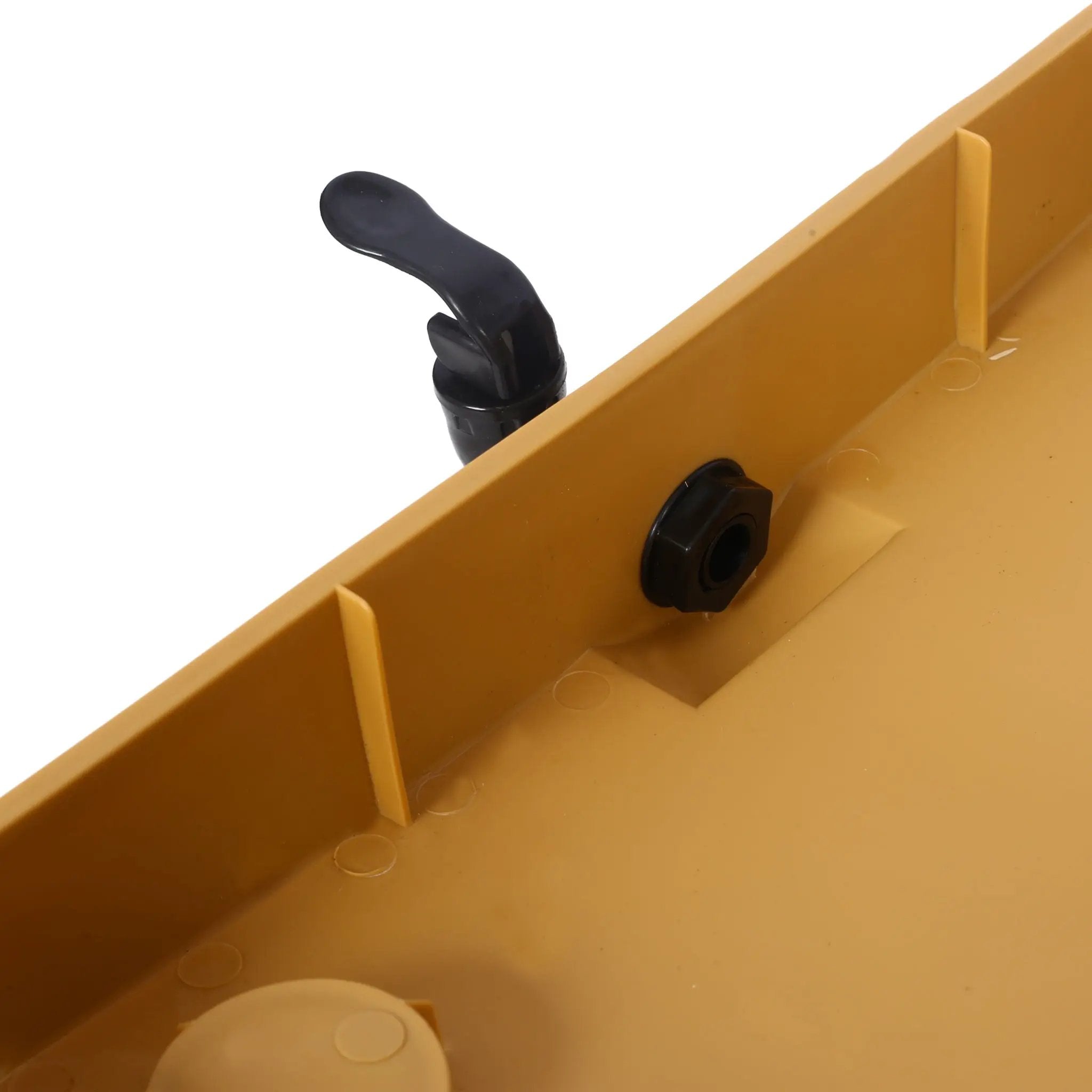 Durable 3 Tray Worm Farm Kit For Efficient Vermicomposting, 65L Capacity - Yellow / Black by HouseOfZazla