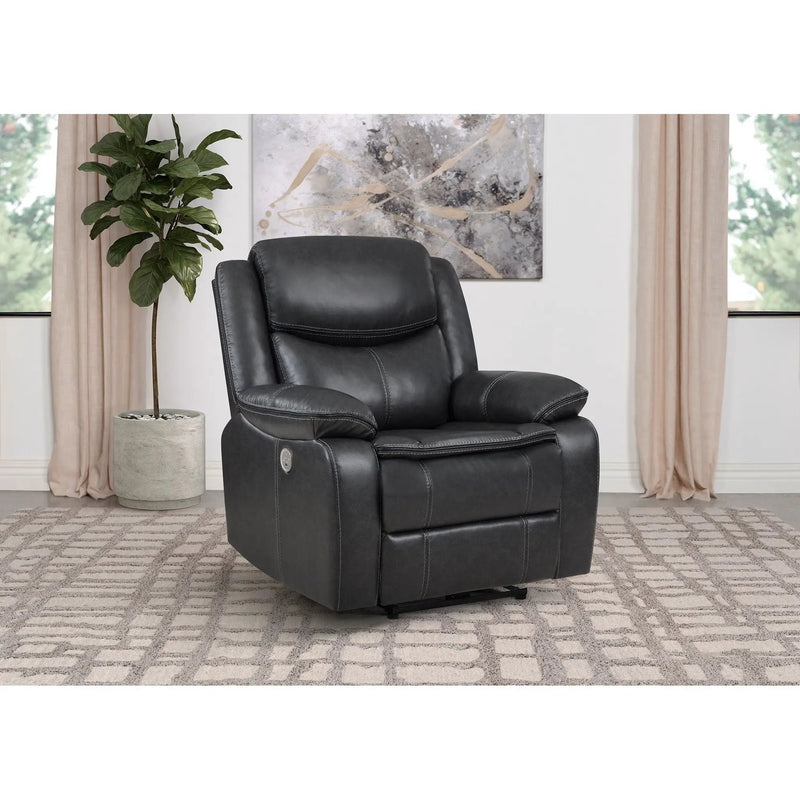 Salerno - Power Recliner Chair With USB Charging by Unique Piece Furniture