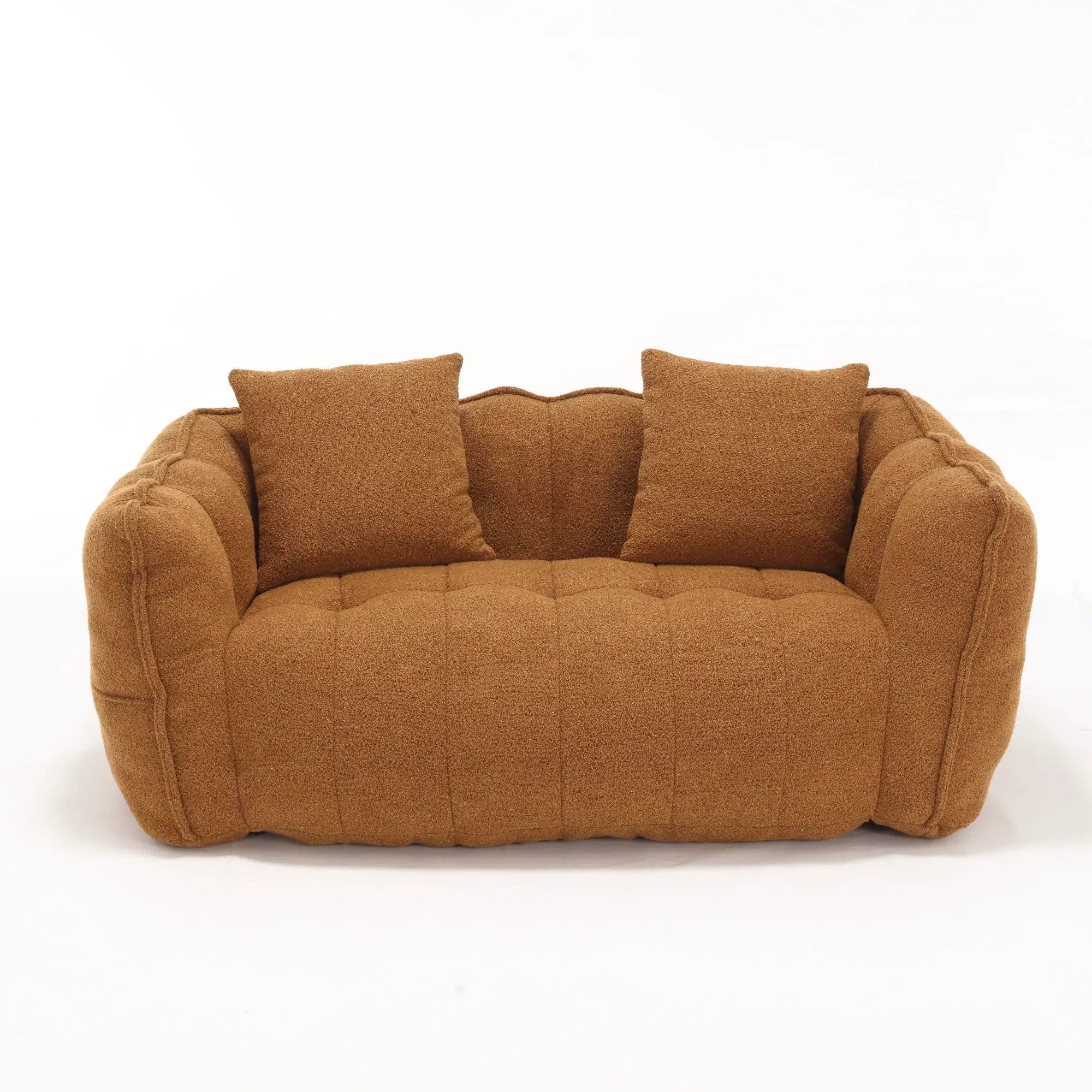 Cozy Beanbag Chair With High Resilience Foam Core For 2 by HouseOfZazla