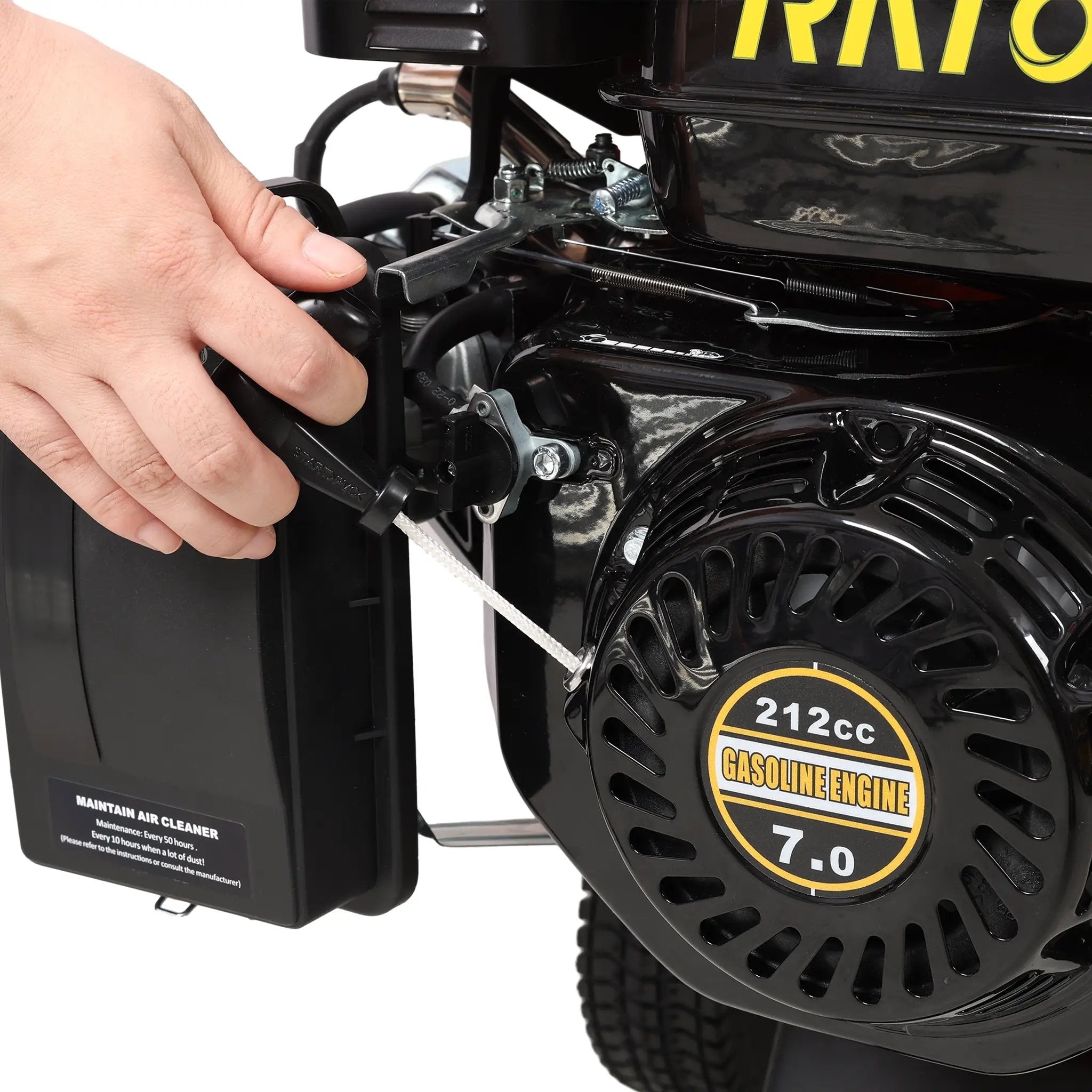 Wood Chipper Shredder Mulcher Heavy Duty 7 HP 212cc by HouseOfZazla
