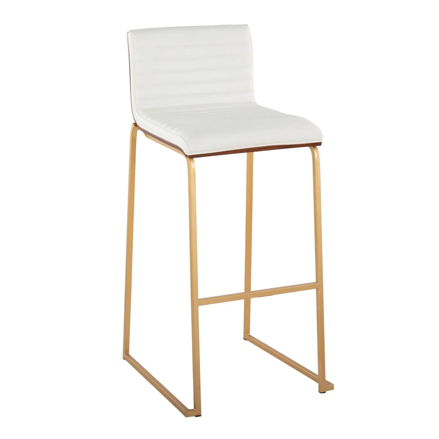 Mason Mara - Contemporary Versatile Desig Fixed Height Barstool (Set of 2) by HouseOfZazla