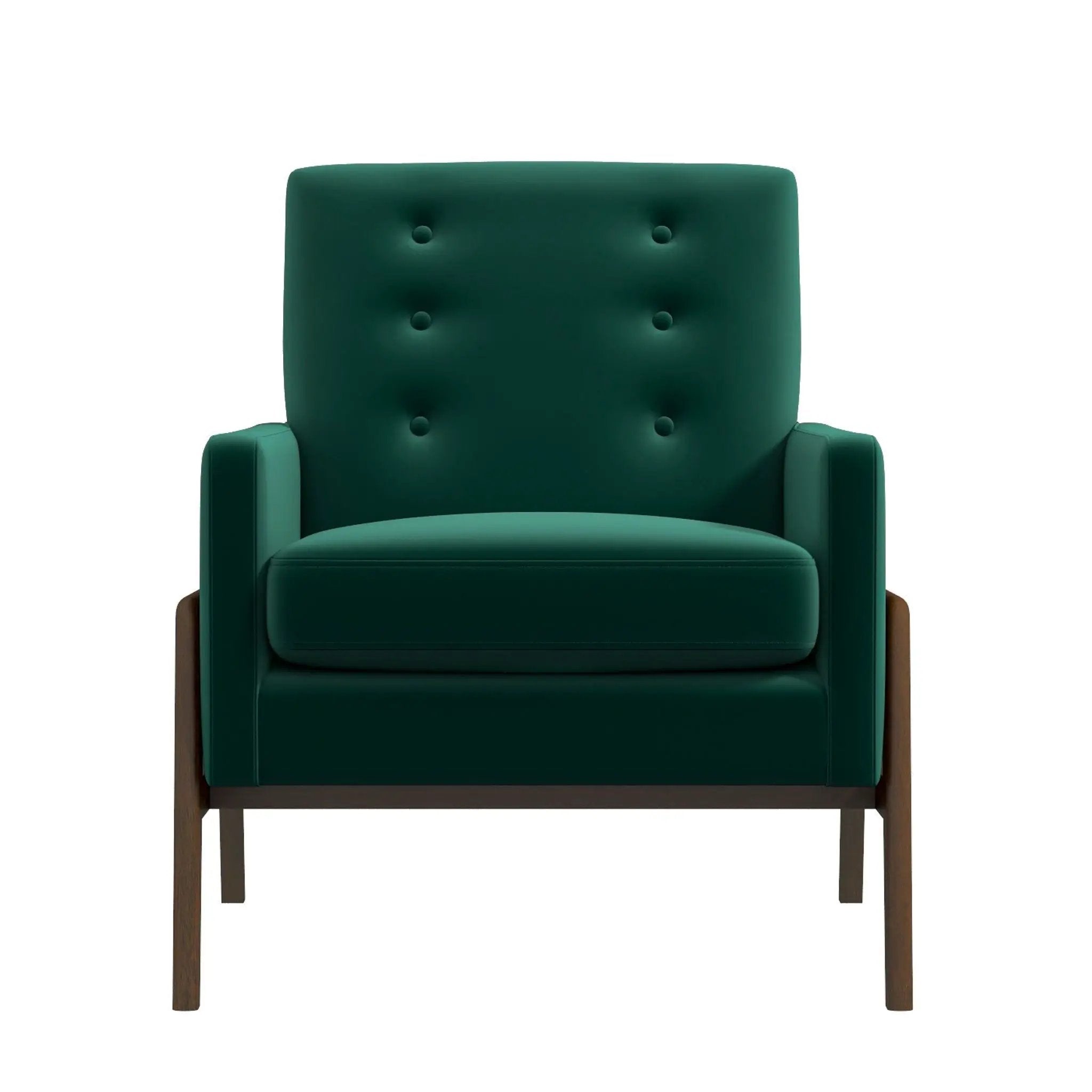 Cole - Solid Wood Lounge Chair by HouseOfZazla
