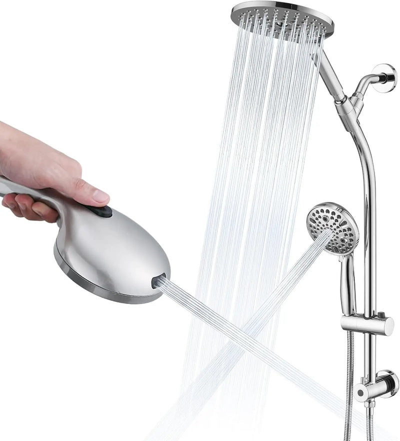 High Pressure Dual Shower Head Set by HouseOfZazla