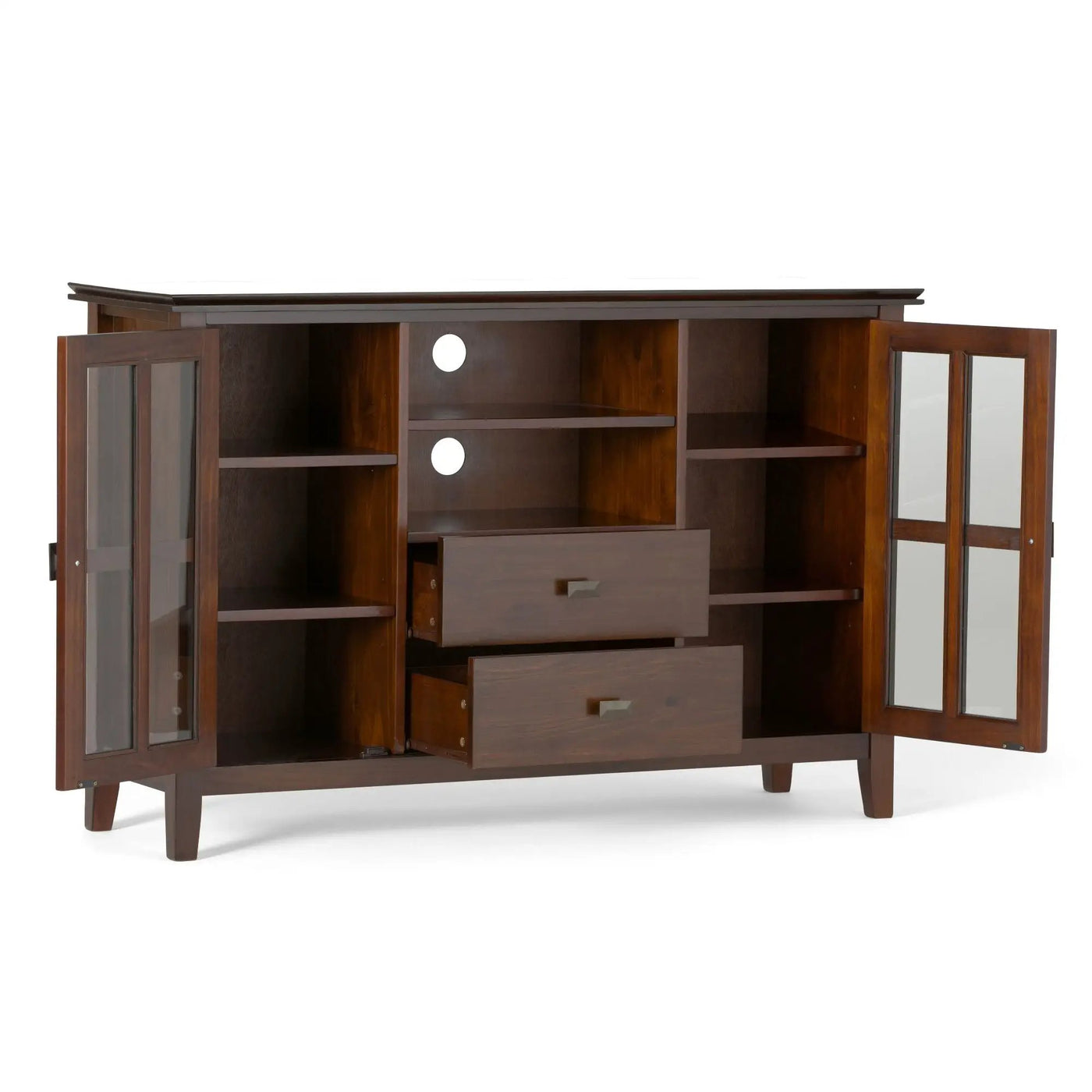 Artisan - Handcrafted, Tall TV Media Stand by HouseOfZazla
