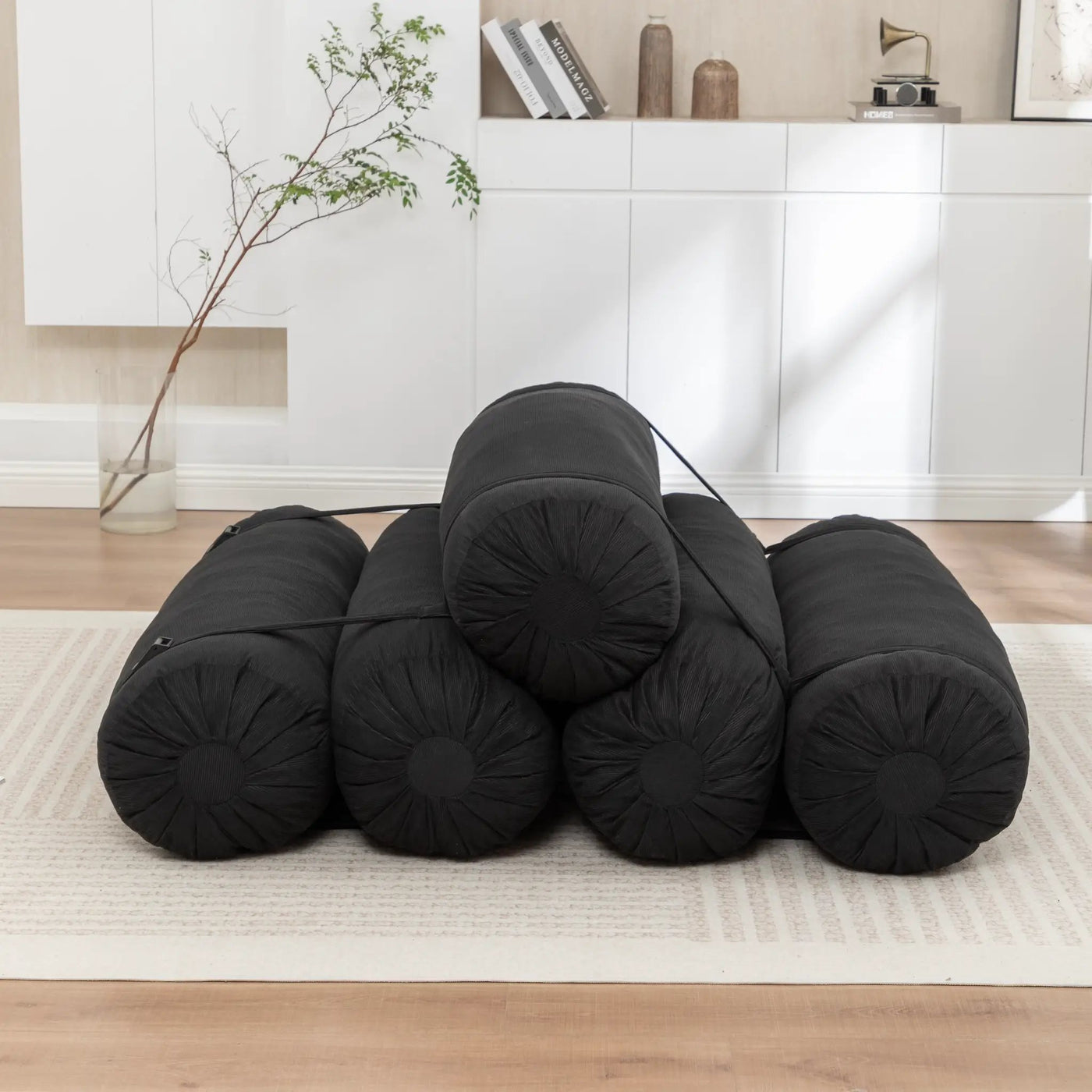 Adjustable Floor Sofa - Corduroy Lazy Sofa by HouseOfZazla