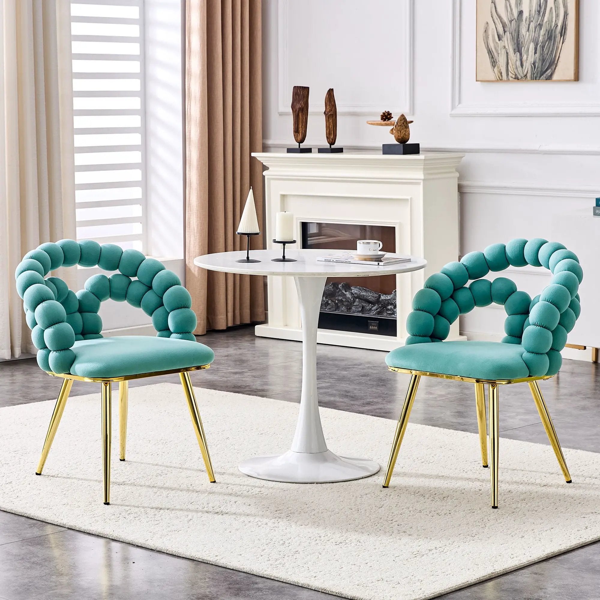 Puffy Bubble, Ball Chain Chairs For Dining Room by Unique Piece Furniture