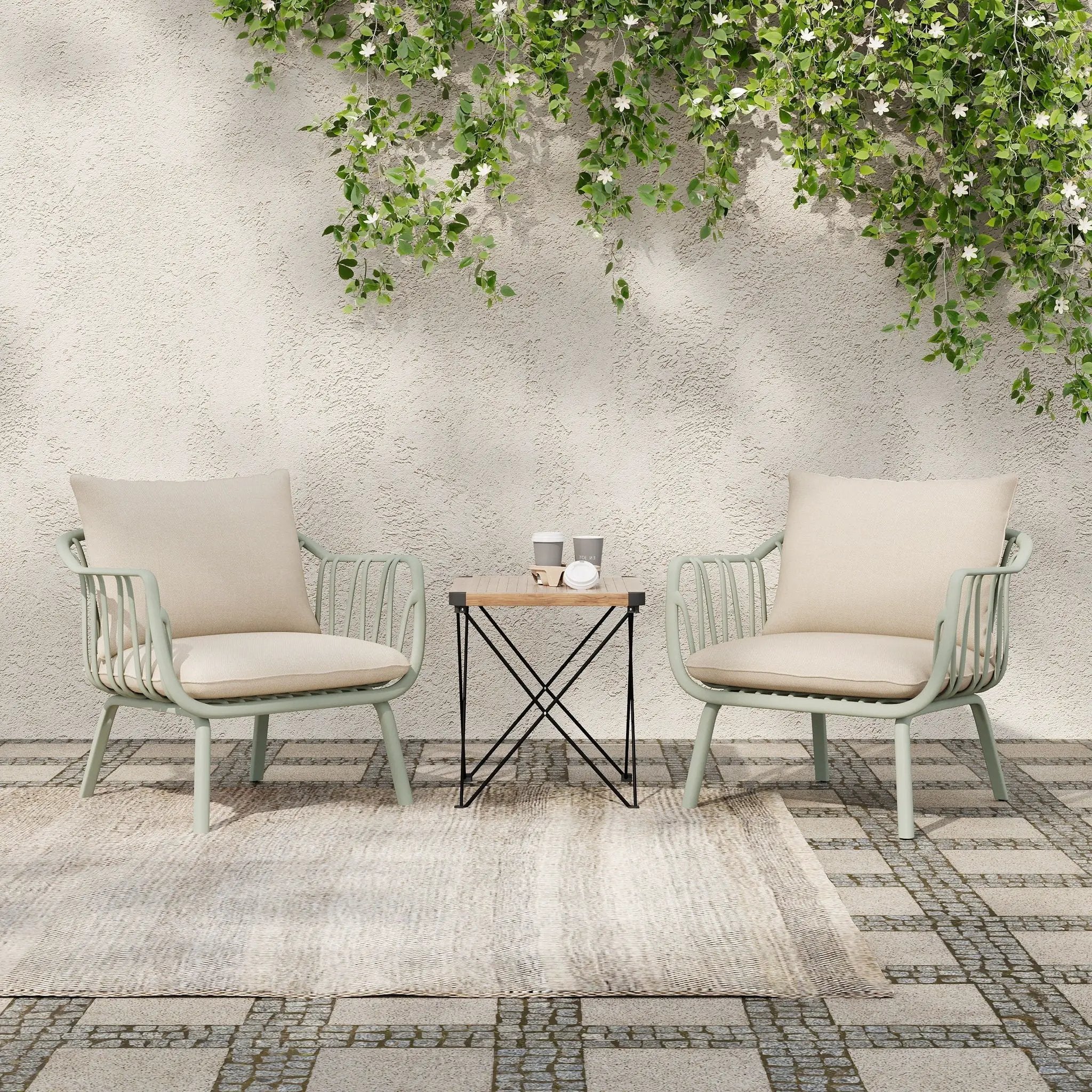 Huron Outdoor Club Chair (Set of 2) by HouseOfZazla
