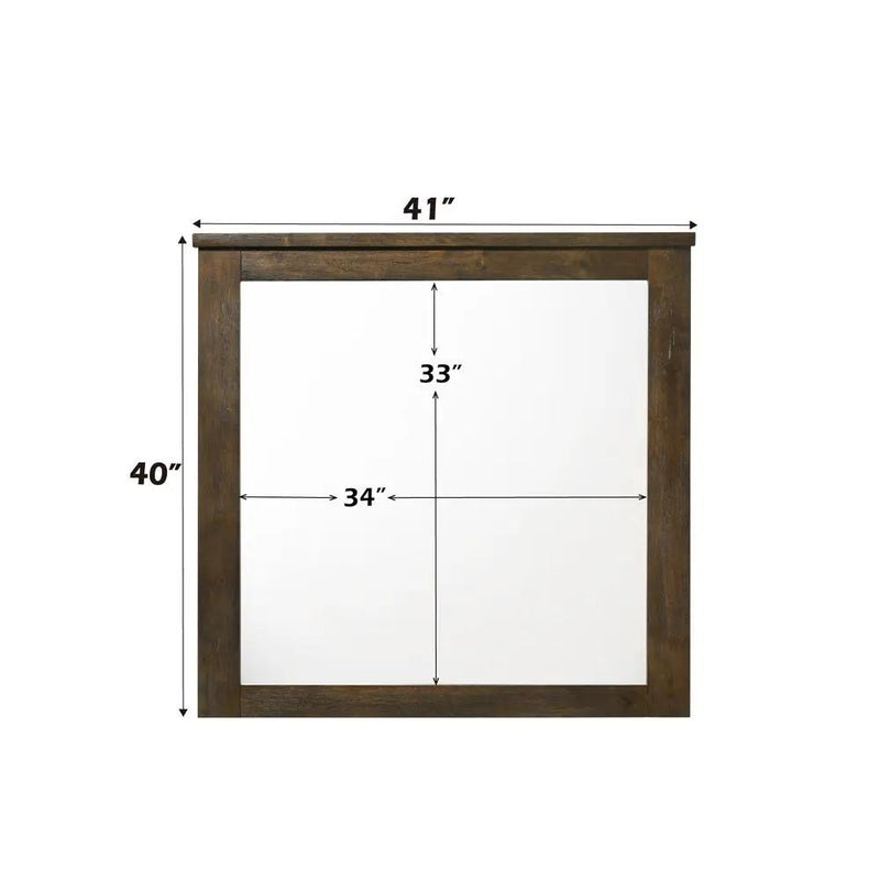 Merrilee - Mirror - Oak by Unique Piece Furniture