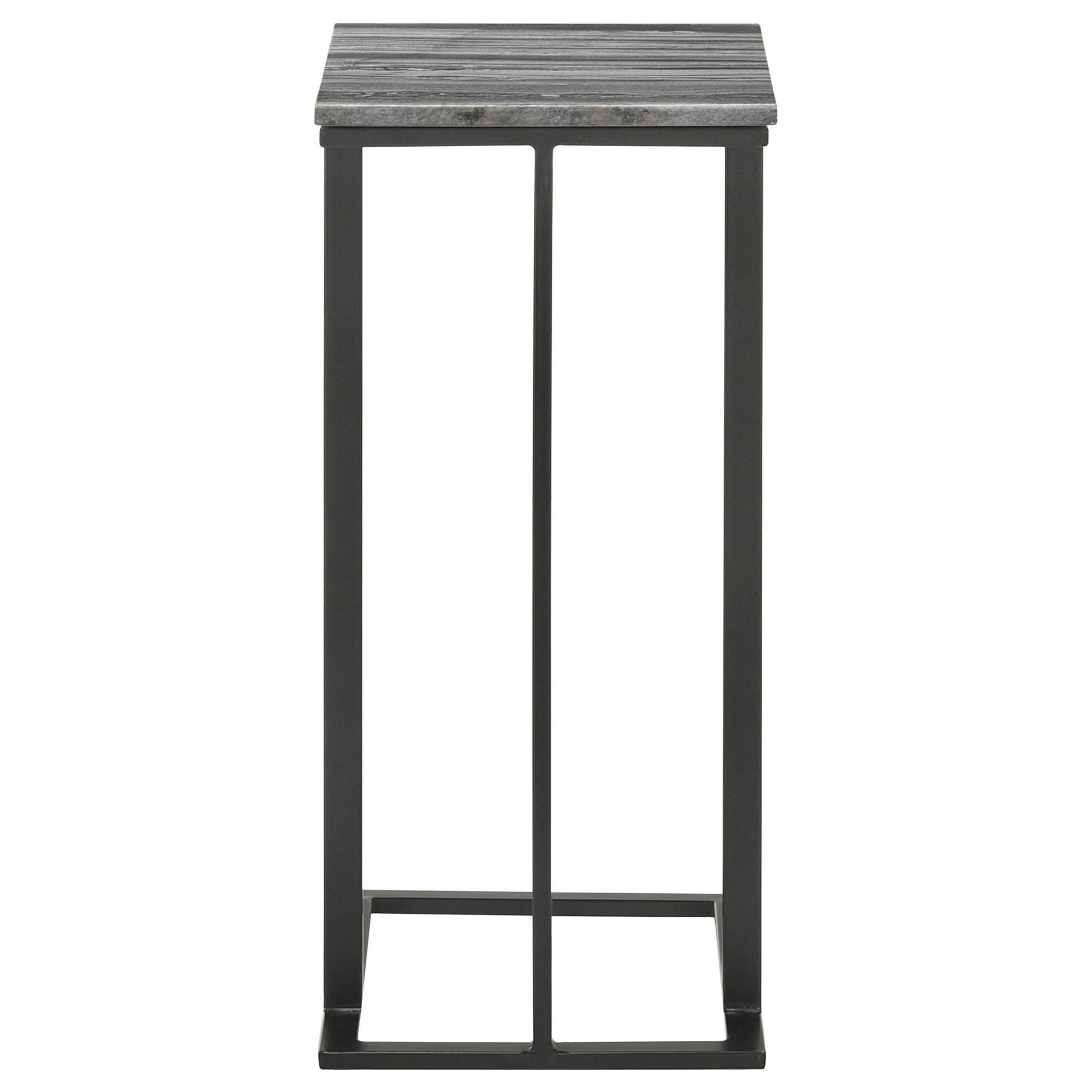 Encina - C-Shaped Sofa Side Table by HouseOfZazla