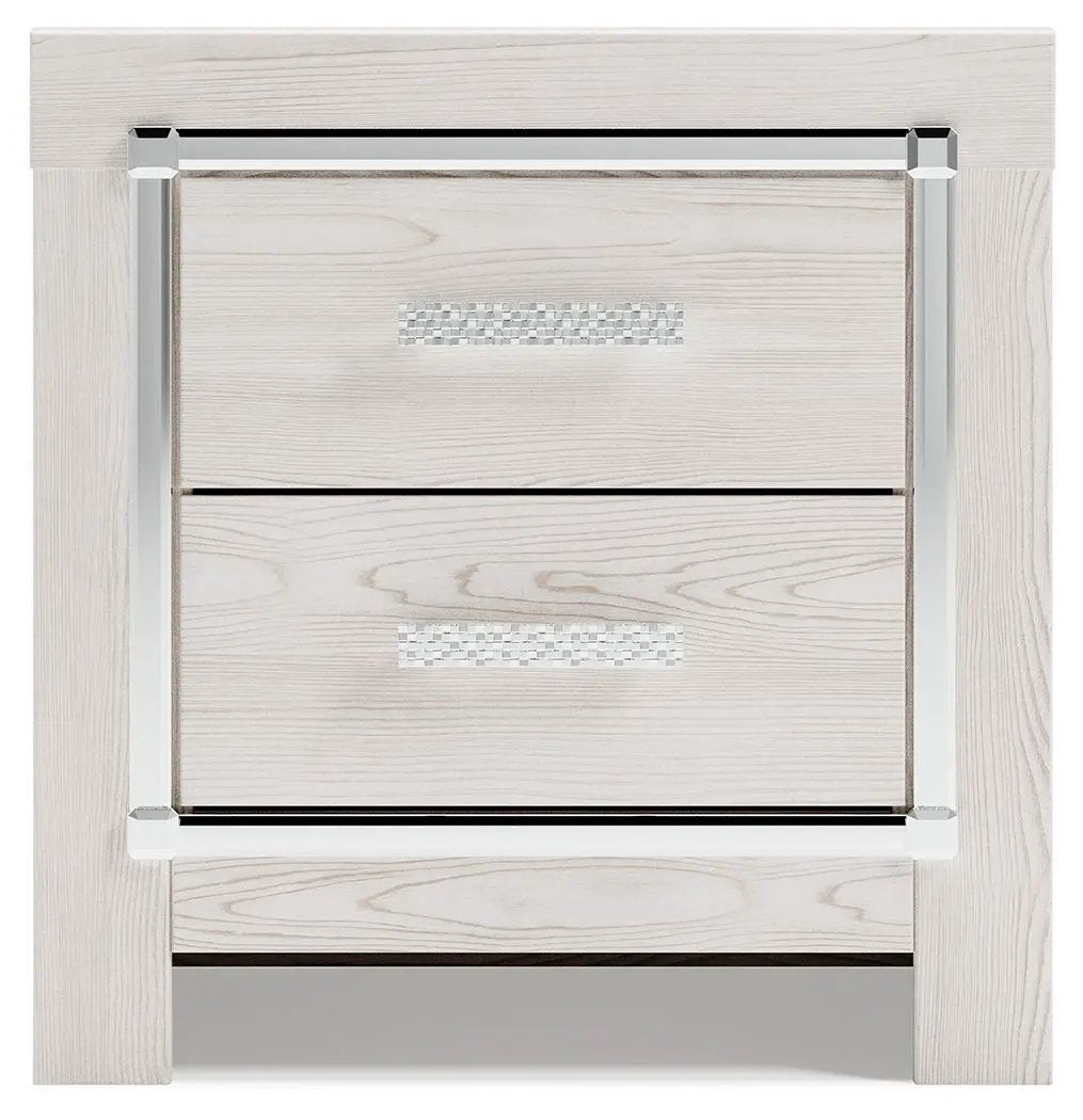 Altyra - Two Drawer Night Stand - White by Unique Piece Furniture