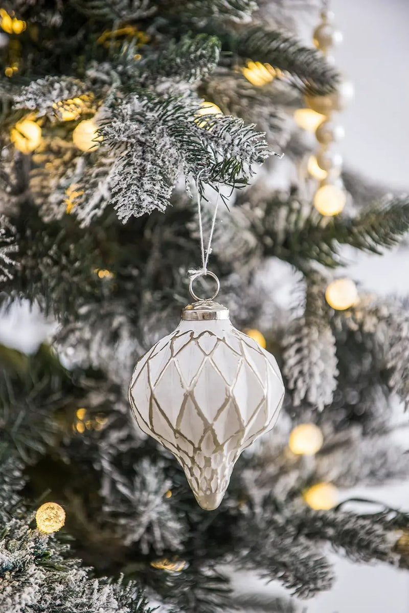 Christmas Ball Ornaments, Decorative Hanging Ball Christmas Tree Ornaments by HouseOfZazla