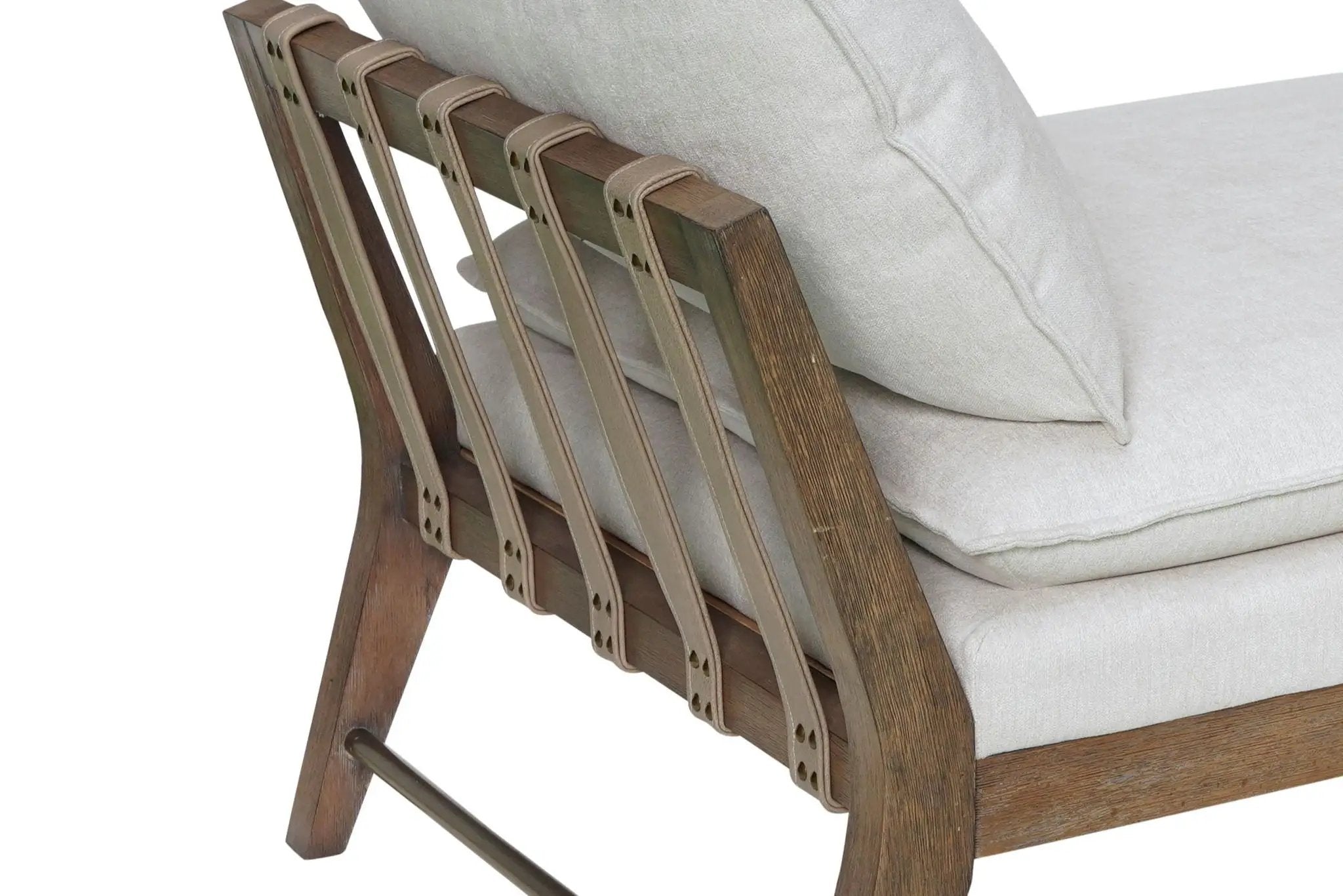 Daybed With Strap Detail - White by Unique Piece Furniture