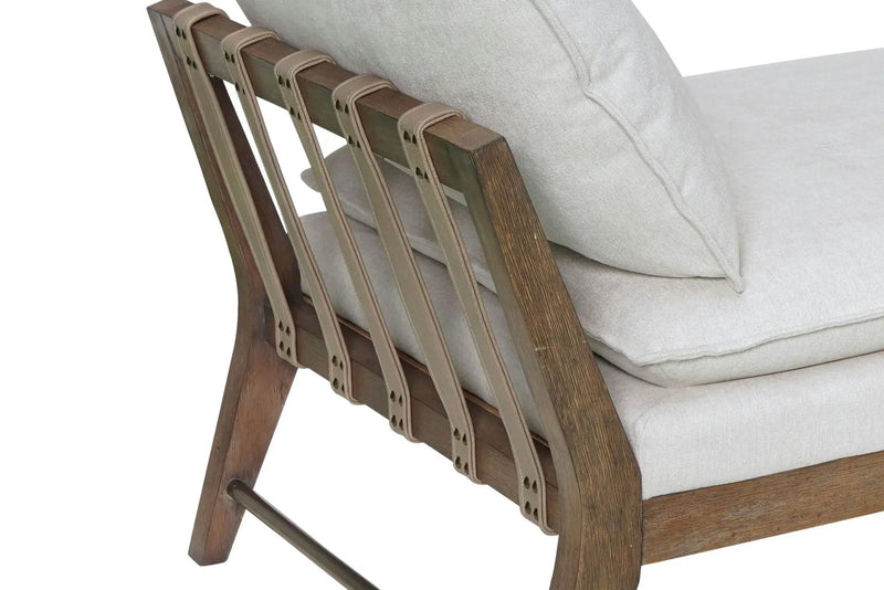 Daybed With Strap Detail - White by HouseOfZazla
