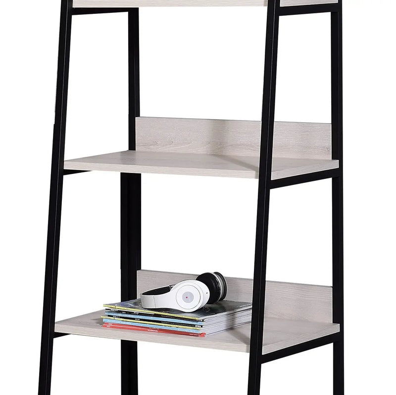 Wendral Natural & Black Finish 24"W Bookshelf by HouseOfZazla