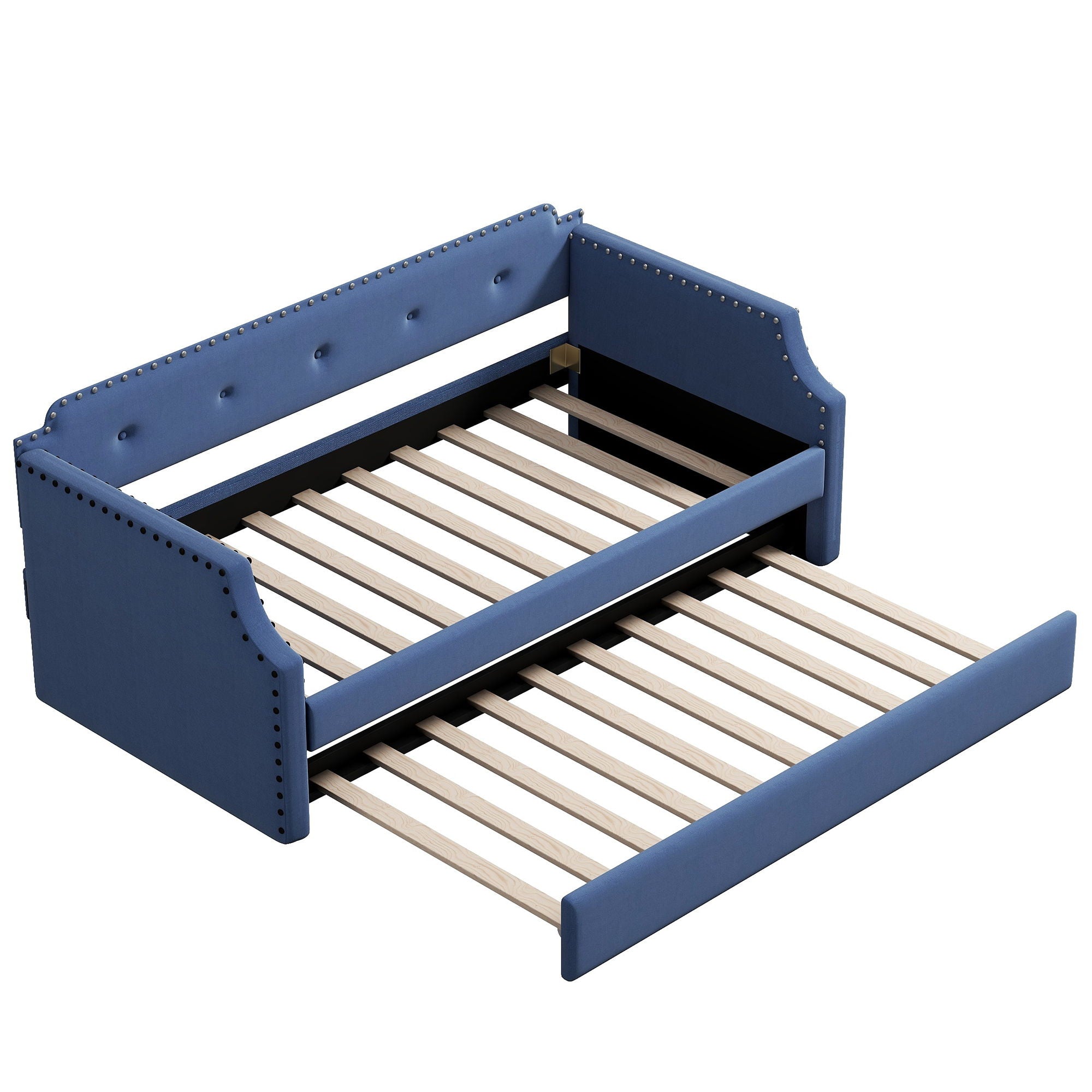 Upholstered Daybed With Trundle by HouseOfZazla